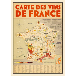 Carte des Vins de France